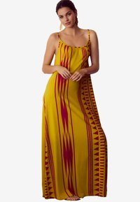 Unselected, yellow  pink pattern