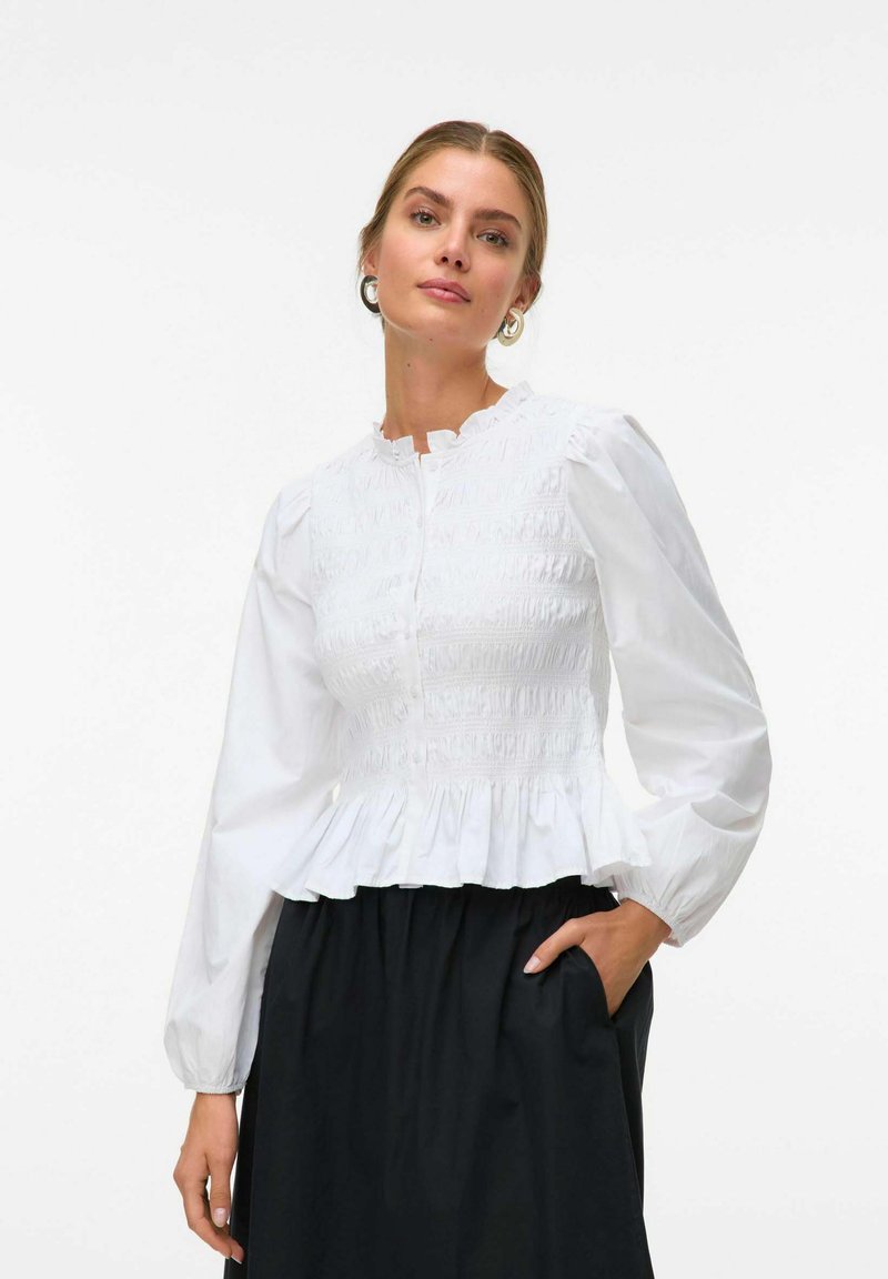 Vero Moda VMEMERY - Užsagstoma palaidinė - snow white