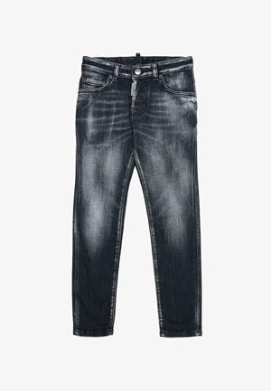 SKATER - Slim fit jeans - black denim