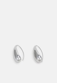 SHORT PUFFY THREADER - Orecchini - silver-coloured