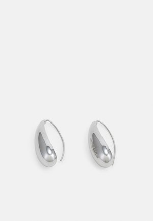 SHORT PUFFY THREADER - Naušnice - silver-coloured