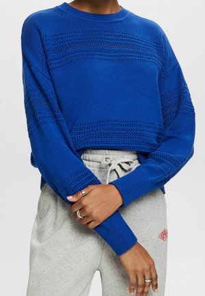 Strickpullover - blue