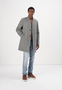 TOM TAILOR DENIM Kort kåpe / frakk - light stone grey