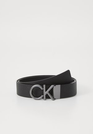 HALLMARK LOGO  - Cintura - black/matte gunmetal