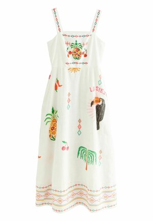 Next REGULAR FIT - Day dress - White