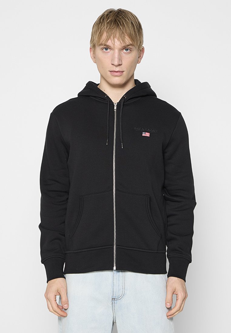 Polo Ralph Lauren Sweater met rits zwart Polo Ralph Lauren Sweater met rits zwart