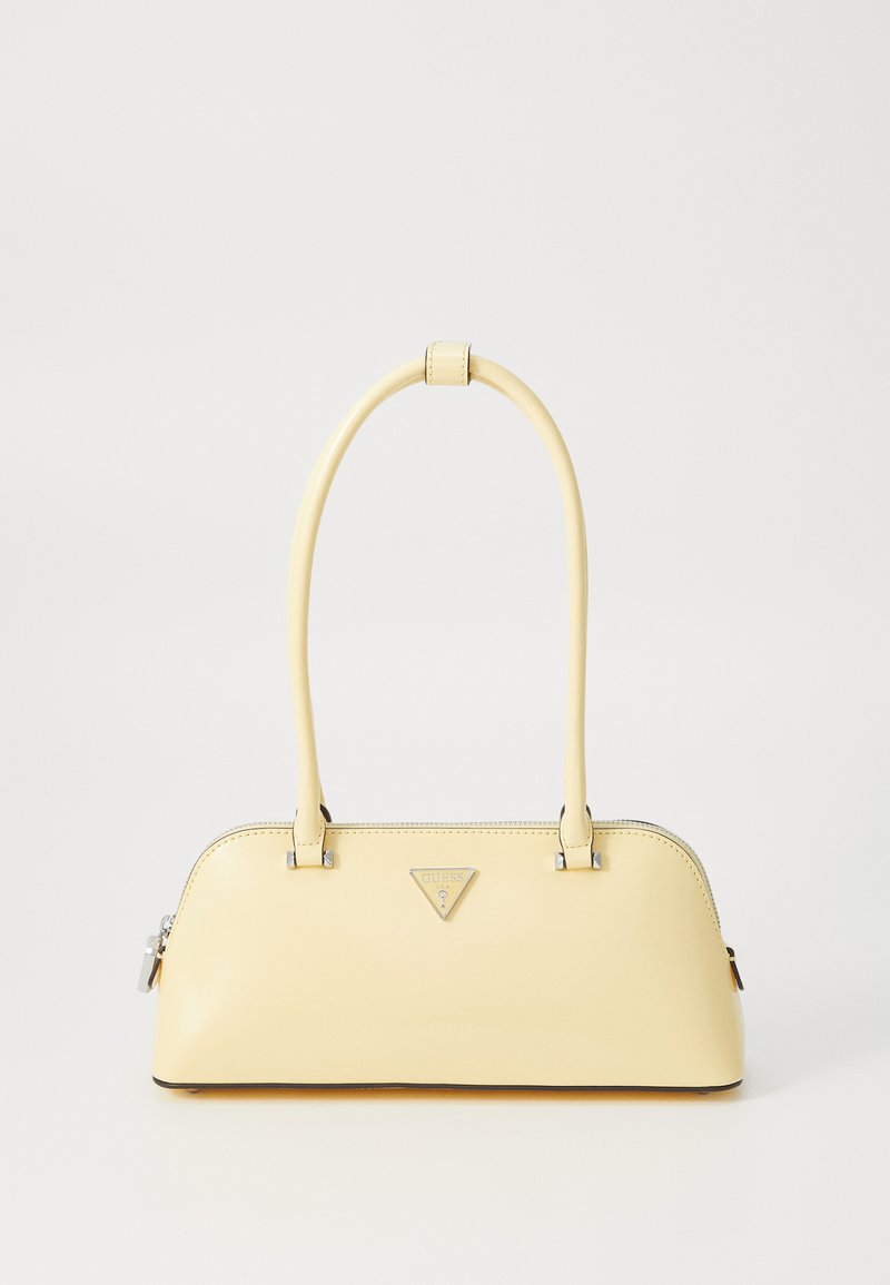 Guess ARNELA SHOULDER SATCHEL - Handtas - yellow/geel - Zalando.nl