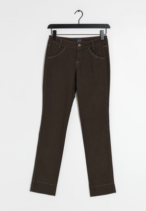 Trussardi Jean droit - brown