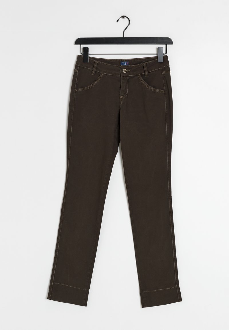 Trussardi Jean droit - brown