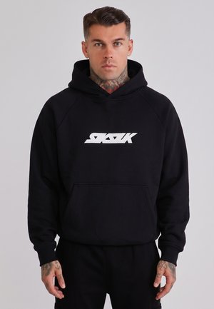 SIKSILK, GRAPHIC HOODIE . - Felpa con cappuccio - black