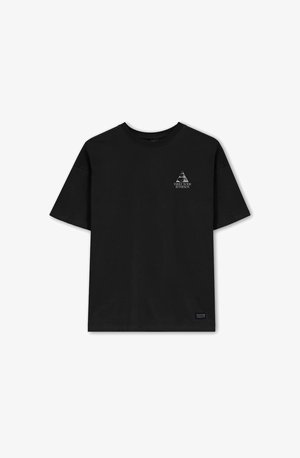 HANDS TRUST YOUR INTUITION UNISEX - Nyomott mintás póló - black