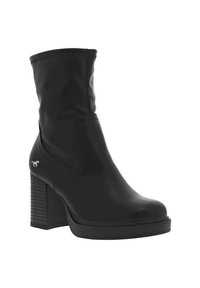 Mustang Bottines à plateau - noires