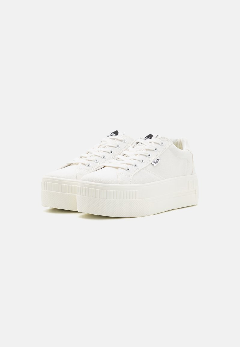 Buffalo - Paired - Sneakers vegan-friendly argento con suola flatform