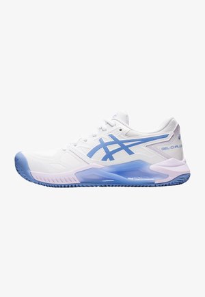 GEL-CHALLENGER 13 CLAY - Tenisové boty na antuku - white periwinkle blue