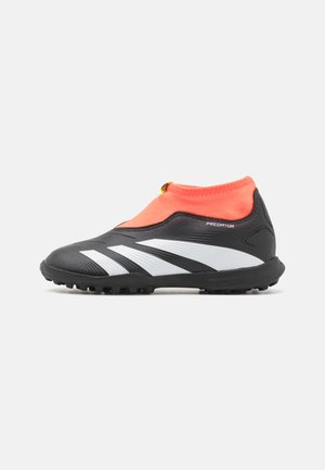 PREDATOR LEAGUE LL TF - Astro turf trainers - core black/footwear white/solar red