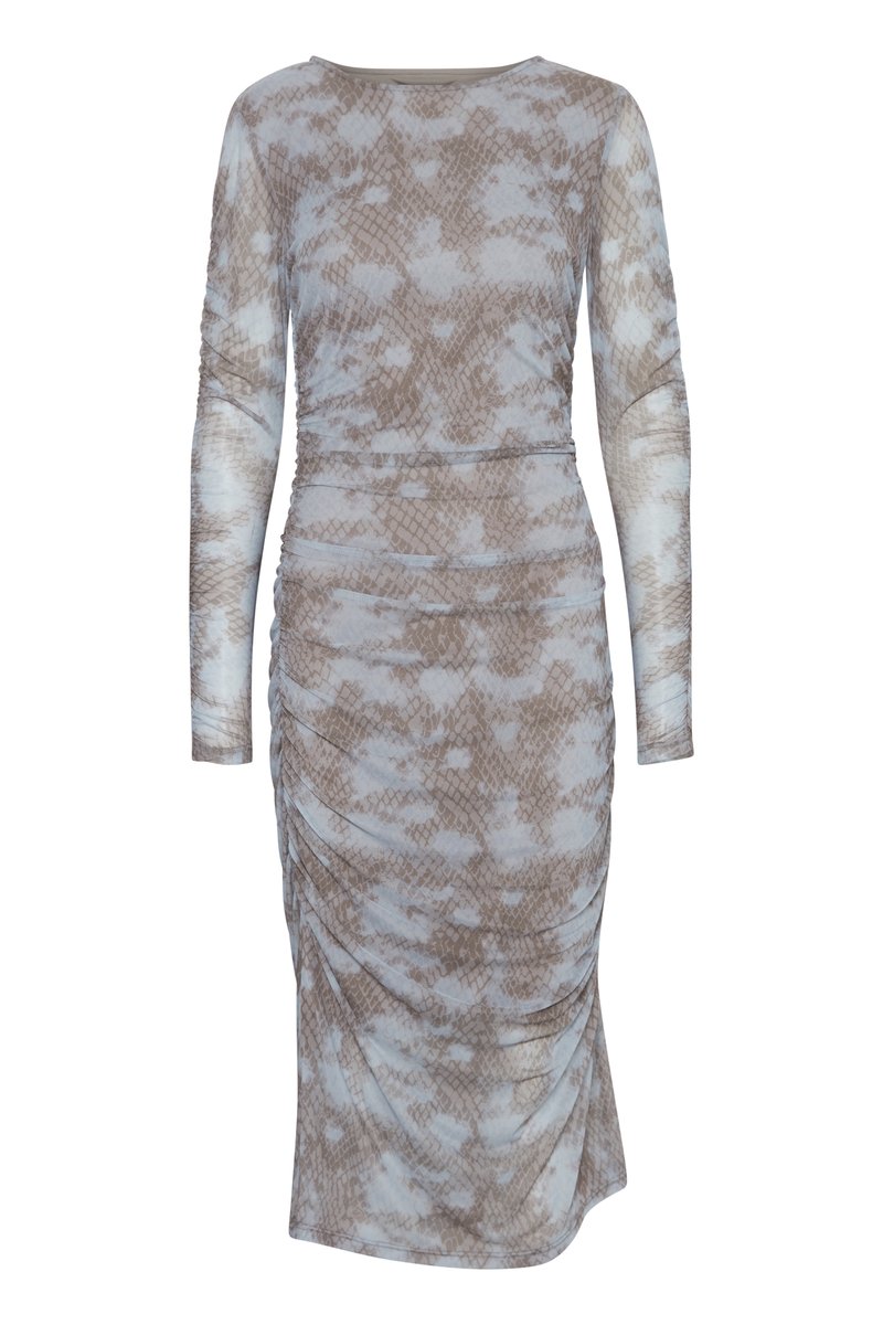 Ichi Jerseyjurk beige Ichi Jerseyjurk beige