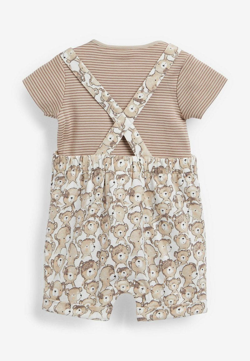 Kinder Jumpsuits & Playsuits | Next 2 PIECE BEAR Latzhose brown/braun - KM58954 Kinder Jumpsuits & Playsuits | Next 2 PIECE BEAR Latzhose brown/braun - KM58954