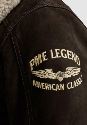 PME Legend GREENVILLE - Nahkatakki - d brown