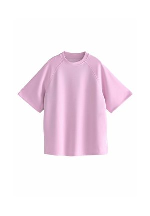 REGULAR FIT - ACTIVE LONGLINE - Lihtne T-särk - light pink