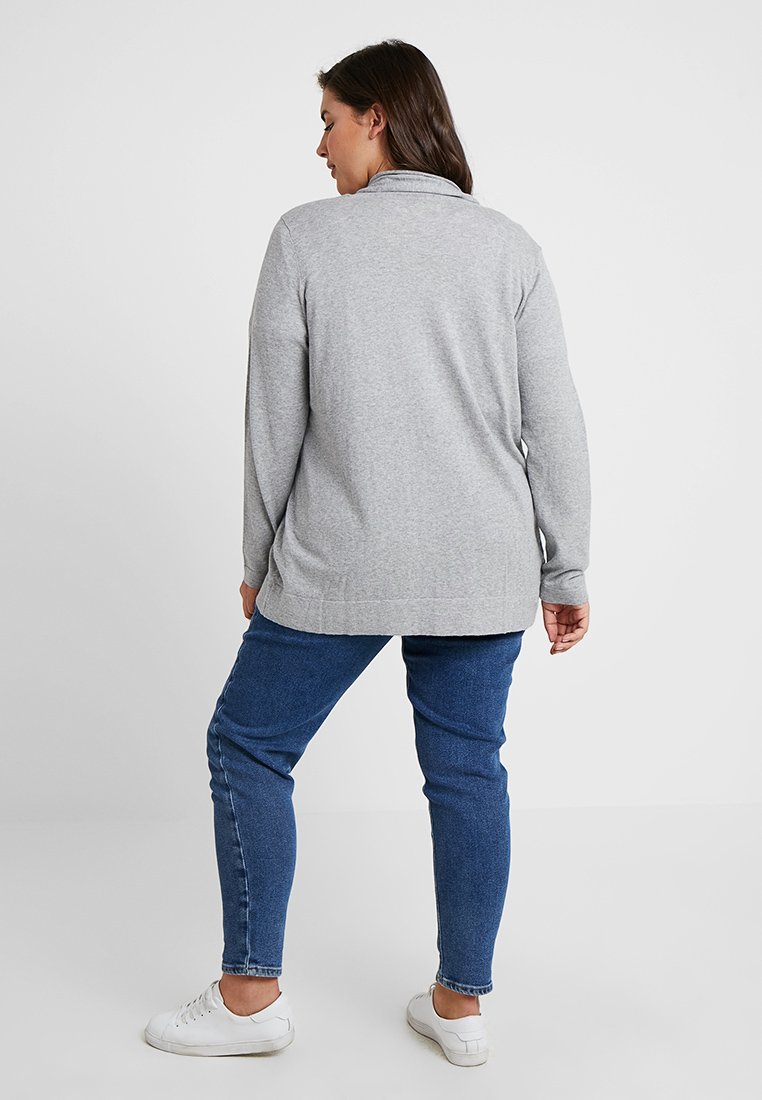 Zalando Essentials Curvy Vest grey melange Zalando.nl Zalando Essentials Curvy Kasjmier kopen bij ZALANDO