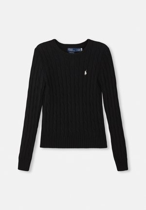Polo Ralph Lauren WOOL CASHMERE CABLE ROLL NECK JUMPER Jumper Black Polo Ralph Lauren WOOL CASHMERE CABLE ROLL NECK JUMPER Jumper Black