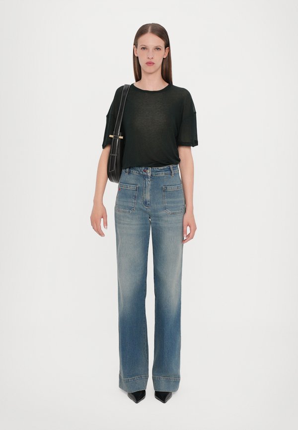 DRAPED DETAIL LIGHTWEIGHT - Basic T-shirt3