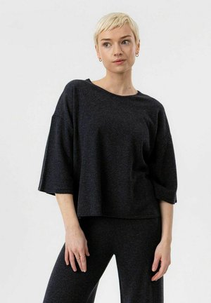 KRISTINA - Džemperis - black mel
