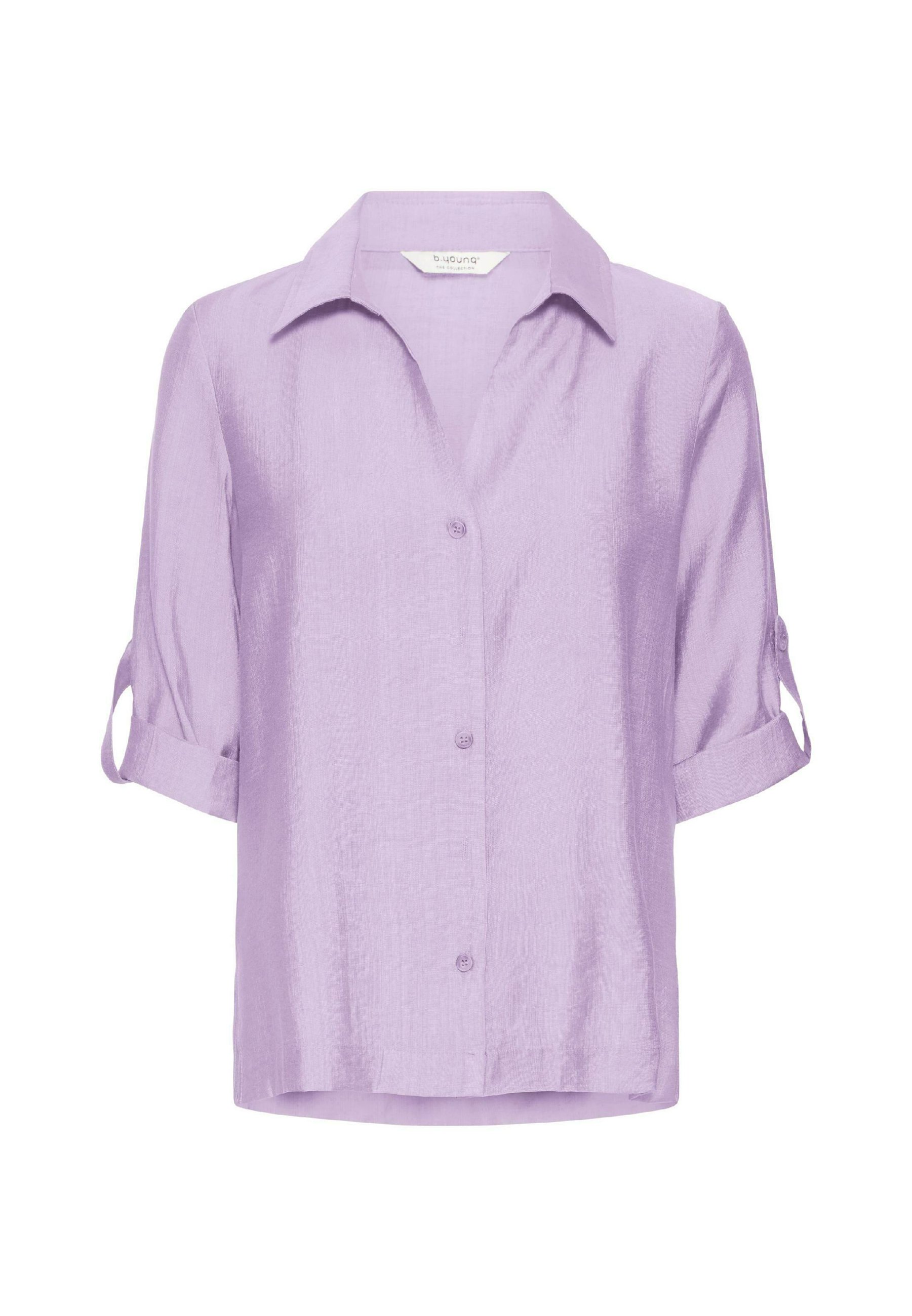 売れ筋商品|||ビーヤング シャツ レディース トップス BYJOANNIE - Button-down blouse - purple rose b.young BYJOANNIE - Button-down blouse - purple rose/purple