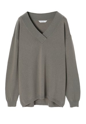 TATUUM KASZMI  - Strickpullover - khaki