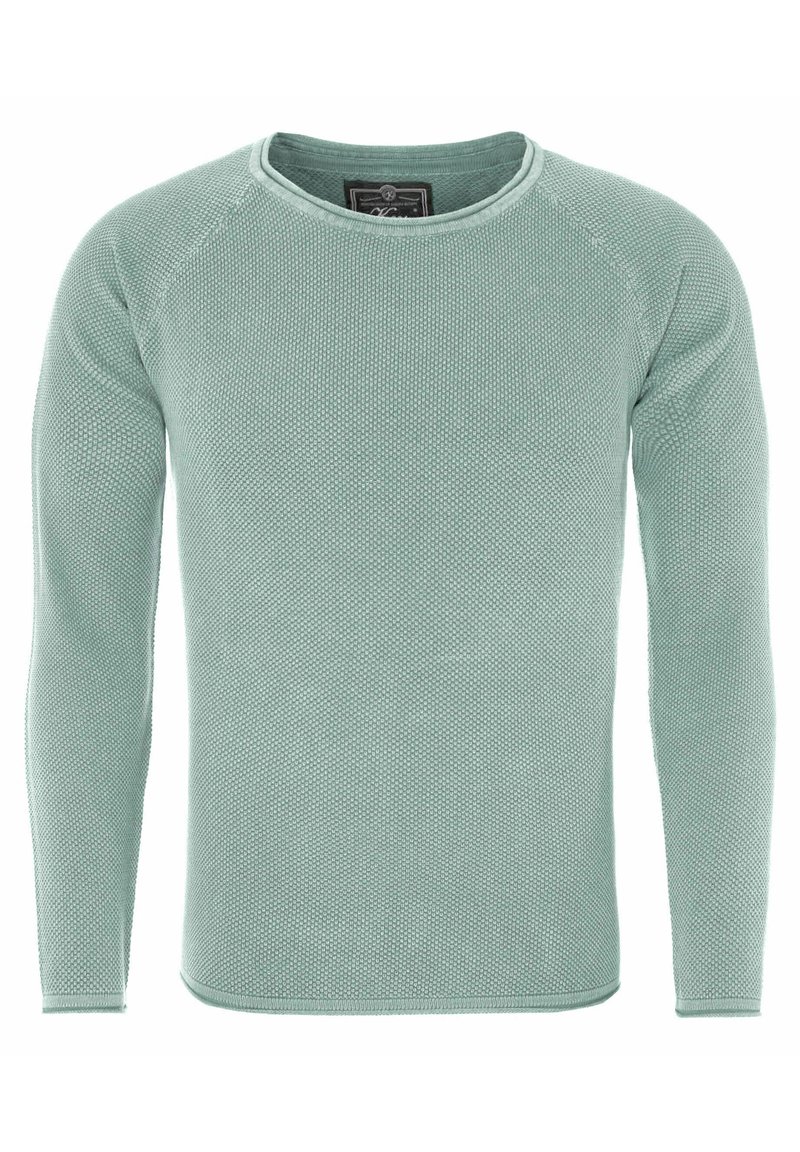 Key Largo MST THOMAS ROUND NECK - Strickpullover - bambus (410)