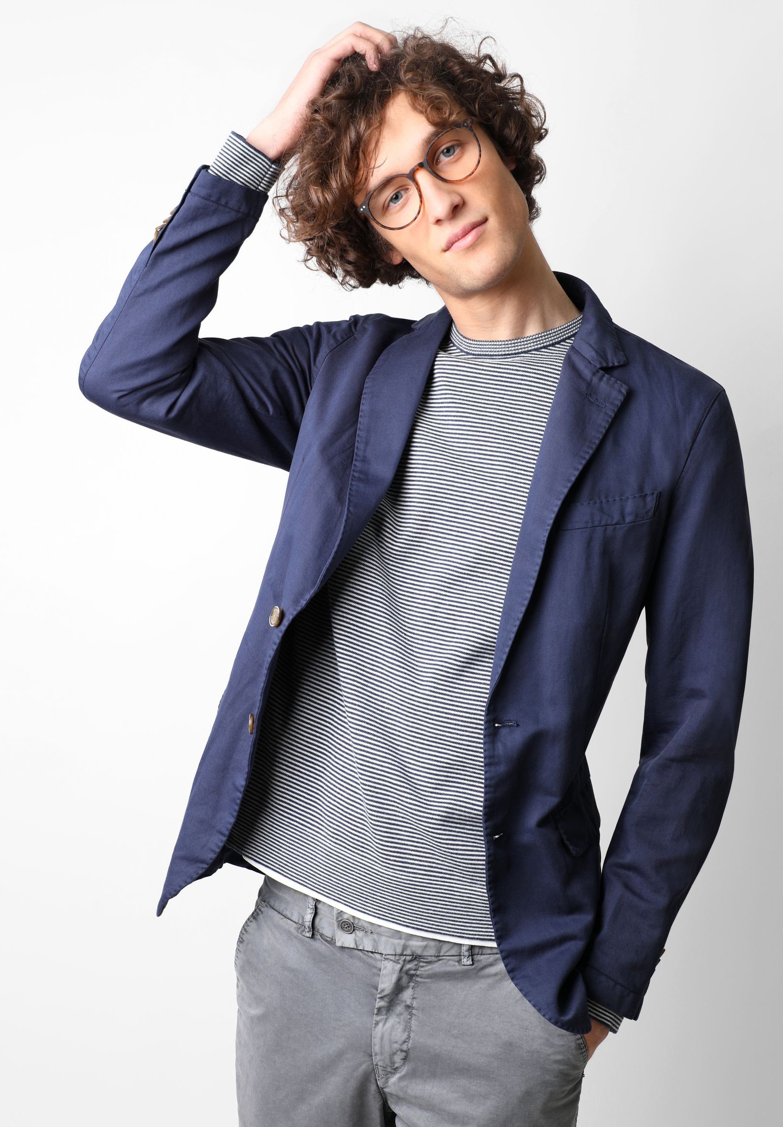 Scalpers NEW BEACH Kavaj navy Zalando.se Scalpers NEW BEACH Kavaj navy Zalando.se