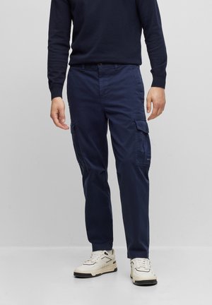 BOSS SISLA - Παντελόνι cargo - dark blue