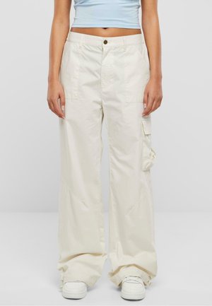 Pantalones cargo - off white