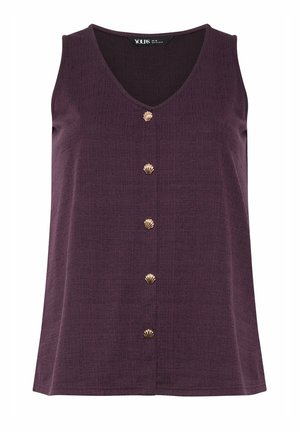 Yours Clothing, WOMEN'S VESTS & CAMIS - Weste - purple