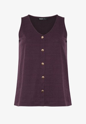 Yours Clothing, WOMEN'S VESTS & CAMIS - Vest - purple