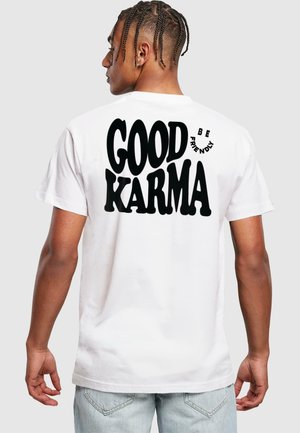 Print T-shirt - white