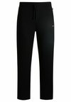 WAFFLE OPEN CUFFS - Pyjamasbukse - black one