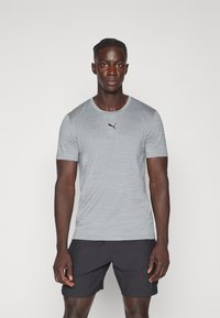 Puma CLOUDSPUN - Športne majice - medium gray heather