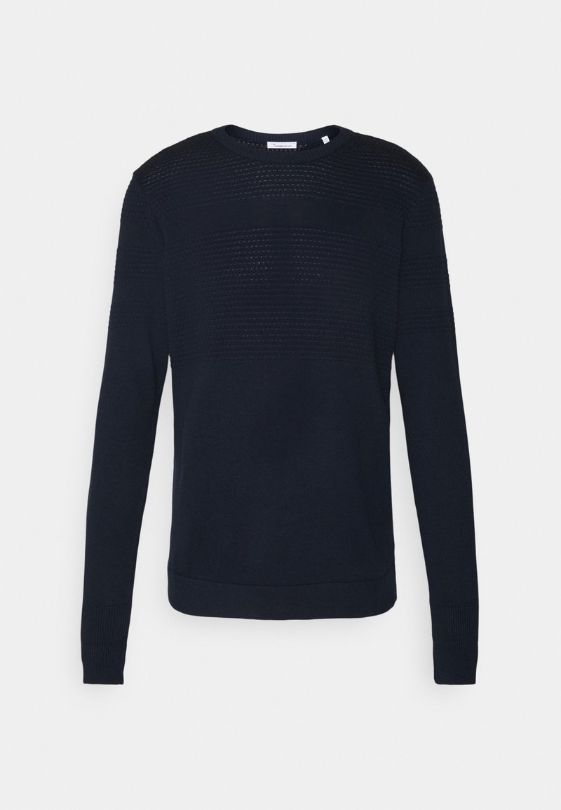 KnowledgeCotton Apparel Trui blauw