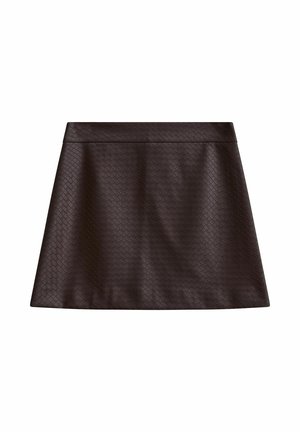 Dobber, LALA SKIRT - A-Linien-Rock - dark brown