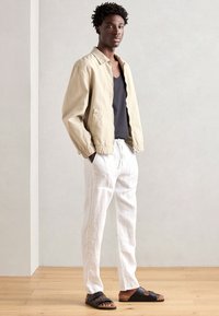 Ecoalf PANTS MAN - Hlače - off white