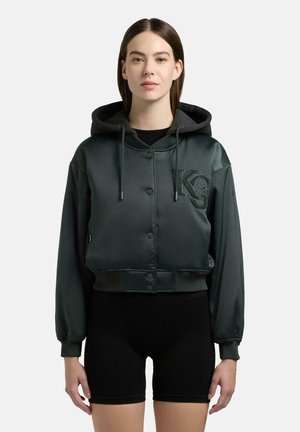 khujo COLLEGEJACKE CHANI - Overgangsjakke - treetop green