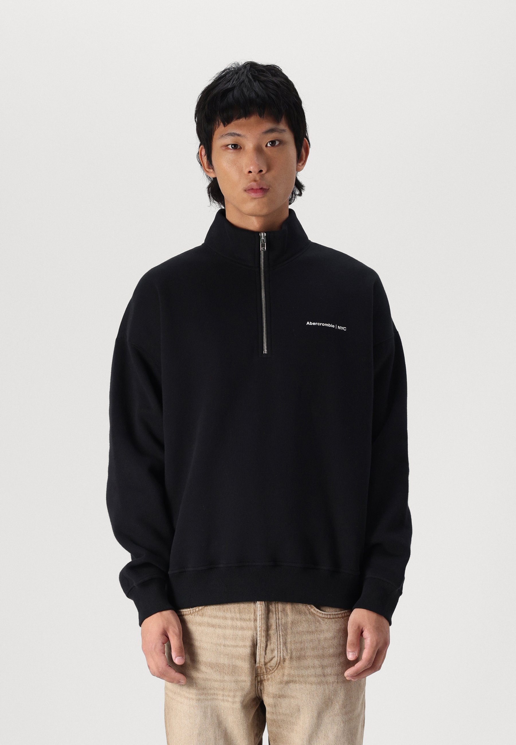 廃盤新品未使用Abercrombie & FitchCologne 41 Abercrombie & Fitch Micro-Logo Half-Zip Sweatshirt - Sweatshirt