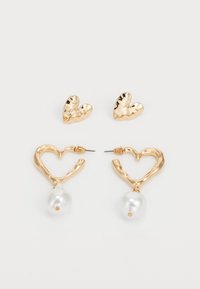 2 PACK - Oorbellen - gold-coloured