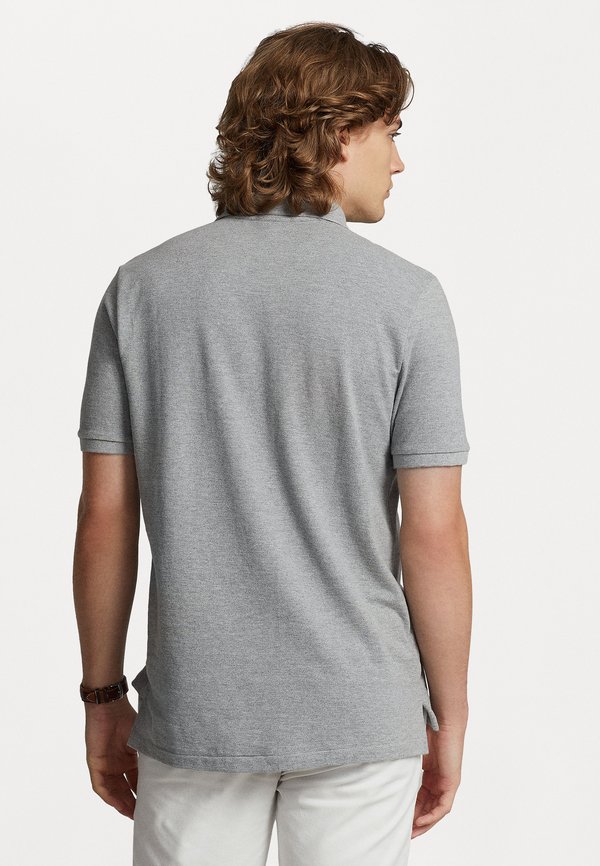 SLIM FIT MESH POLO SHIRT - Polo shirt - andover heather4