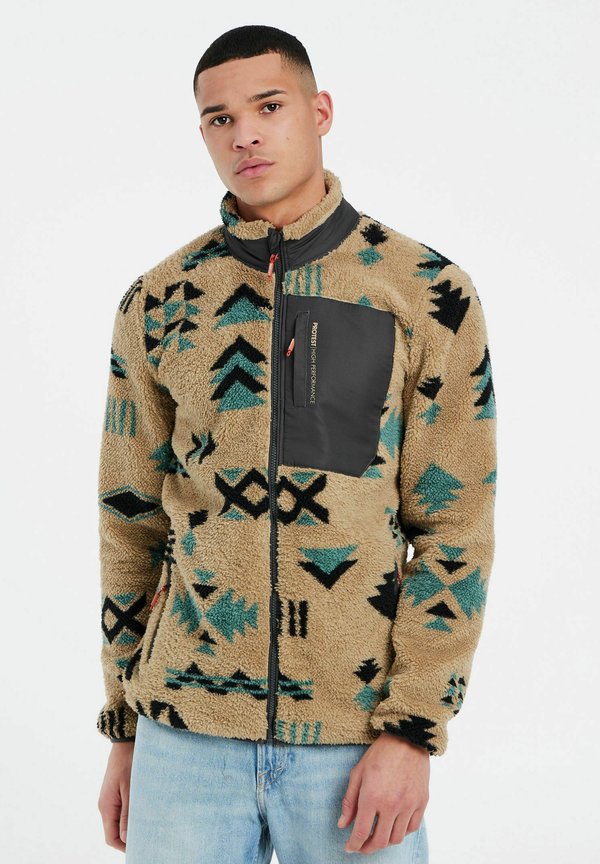 PRTLEMBONG - Fleecejacke - bamboobeige