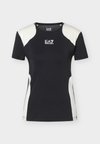 TENNIS PRO TEE - Спортна тениска - black/butter/asphalt