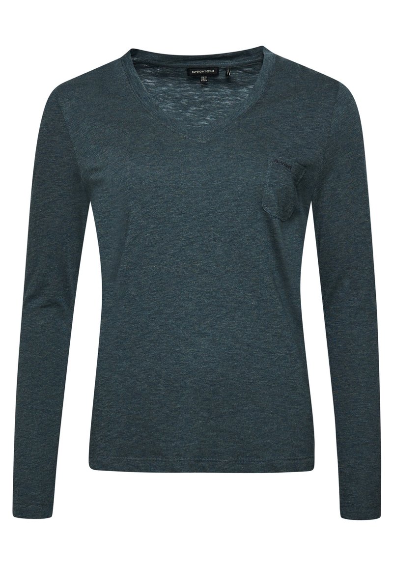 Superdry & Co Longsleeve blauw