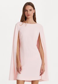 Lauren Ralph Lauren CAPE GEORGETTE COCKTAIL DRESS - Juhlamekko - pink opal