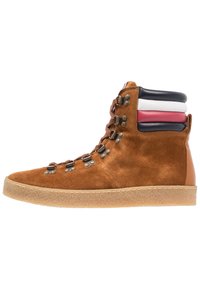 Tommy Hilfiger Bottines à lacets - cognac